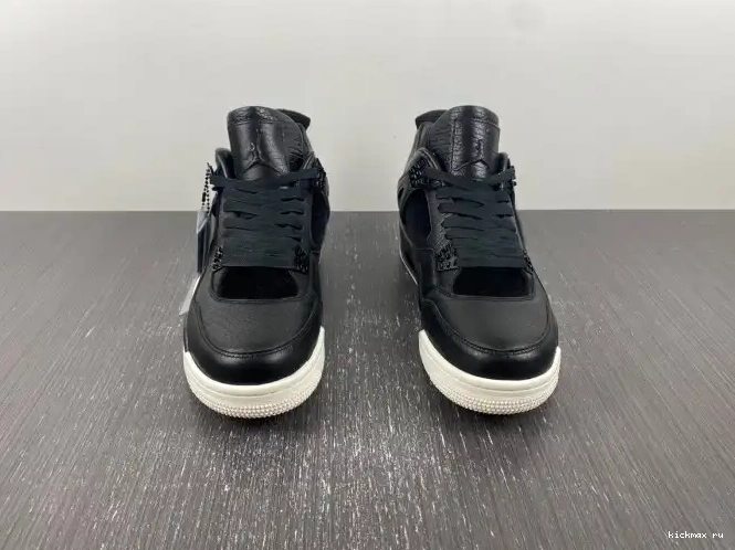 Cheap Kickmax Jordan Hair Pony 4 Black 819139-010 Retro 0423